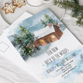 Nieuwe nek van het Briefkaart van de Aankondiging 