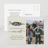 Nieuwe Nest Home Change of Address Photo Moving Aankondigingskaart (Voorkant / Achterkant)