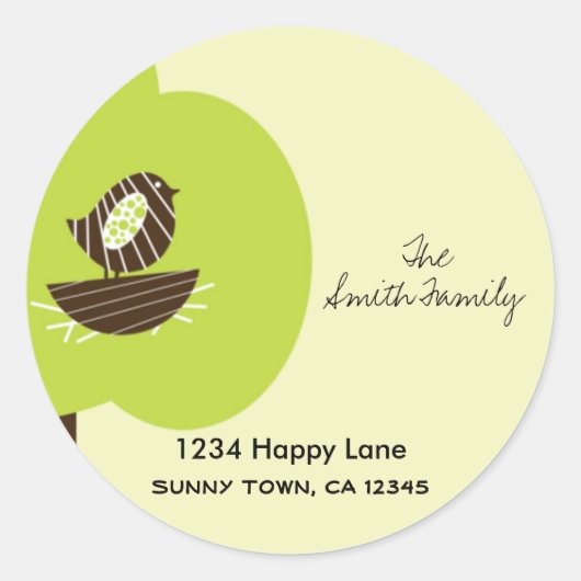 Nieuwe Nest Sticker (Voorkant)