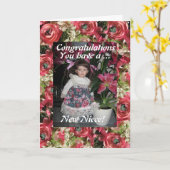 nieuwe nicht kaart (Gele Bloem)