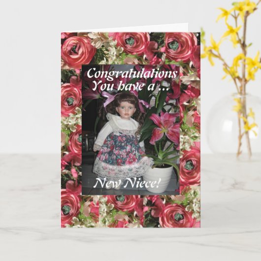 nieuwe nicht kaart (Gele Bloem)