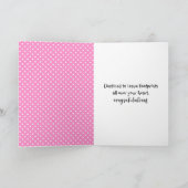 Nieuwe Niece-Baby voetafdrukken met Bow Kaart (Binnen)