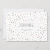 Nieuwe nieuwe start, nieuwe jaarwisseling feestdagenkaart (Achterkant)