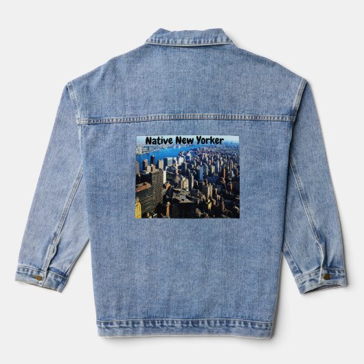 NIEUWE NIEUWE YORKER DENIM JACKET (Achterkant)