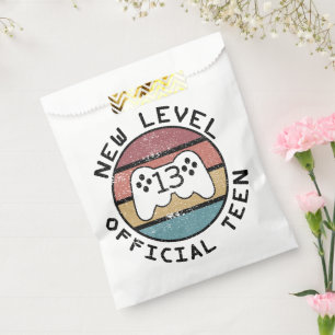 Nieuwe Niveau 13 Officiële Teen - Geeky Birthday Bedankzakje
