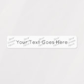 Nieuwe  objecten labels (Design 1)