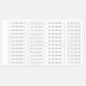 Nieuwe  objecten labels (Vel)