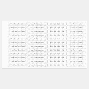 Nieuwe objecten labels