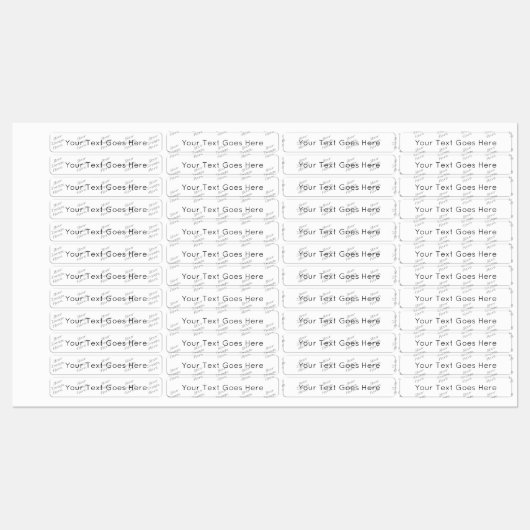 Nieuwe  objecten labels (Vel)