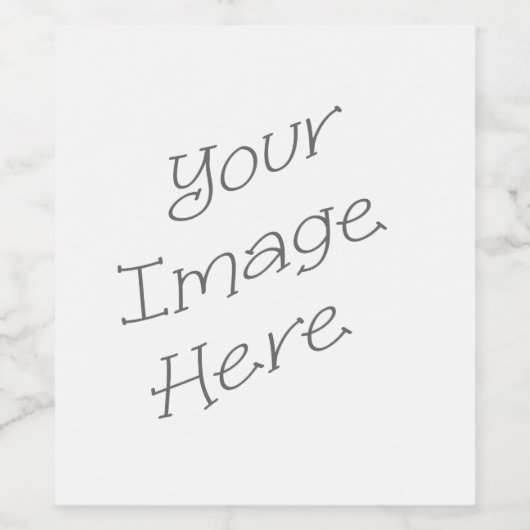 Nieuwe  objecten wijn etiket (Enkel label)