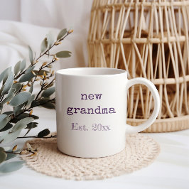 Nieuwe Oma Baby Geboortestatistieken Koffiemok