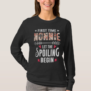 Nieuwe oma eerste keer Nonnie laat de verwennerij T-shirt