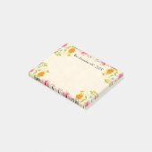 Nieuwe oma Est.  Floral 2019 Post-it® Notes (Schuin)