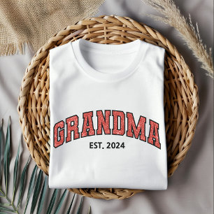 Nieuwe Oma Glitter Shirt, Op Maat Gemaakt Cadeau v T-shirt
