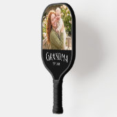 Nieuwe oma ingestelde aangepaste naam jaar foto pickleball paddle (Links)