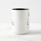 Nieuwe oma met aangepaste naam, titel & geschat ja mok (Midden)
