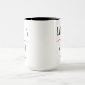 Nieuwe oma met aangepaste naam, titel & geschat ja mok (Midden)