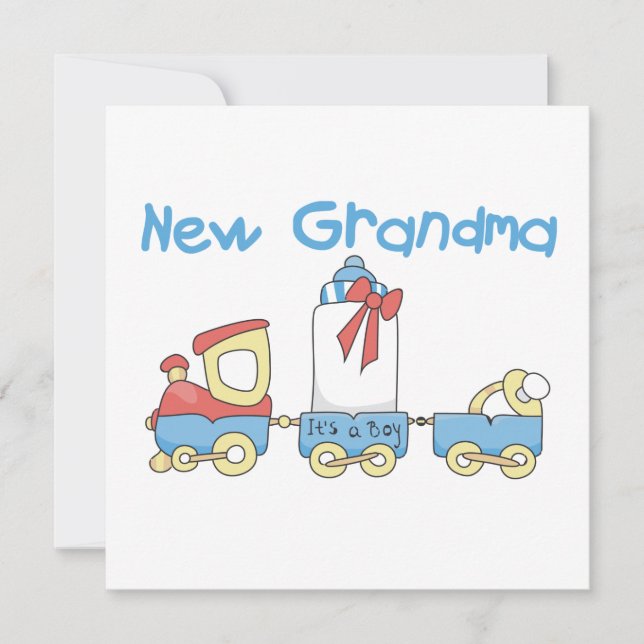 Nieuwe oma-trein cadeaus (Voorkant)