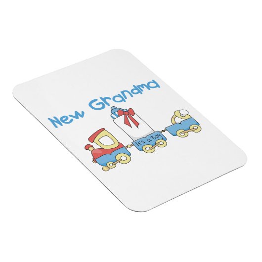 Nieuwe oma-trein cadeaus magneet (Rechterzijde)