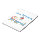 Nieuwe oma-trein cadeaus notitieblok (Linkerzijde)