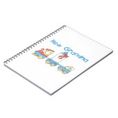 Nieuwe oma-trein cadeaus notitieboek (Linkerzijde)