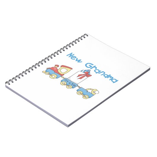 Nieuwe oma-trein cadeaus notitieboek (Linkerzijde)