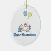 Nieuwe Oma Truck Het is een Jongen Cadeaus Keramisch Ornament (Rechts)