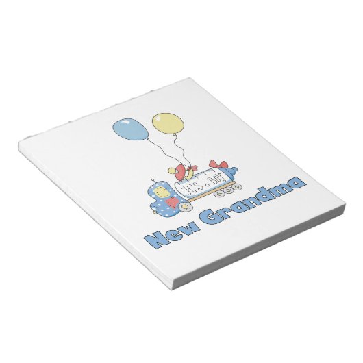 Nieuwe Oma Truck Het is een Jongen Cadeaus Notitieblok (Schuin)