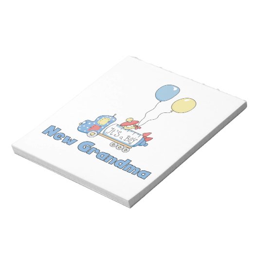 Nieuwe Oma Truck Het is een Jongen Cadeaus Notitieblok (Linkerzijde)