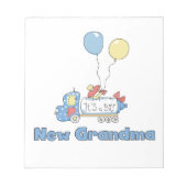 Nieuwe Oma Truck Het is een Jongen Cadeaus Notitieblok (Voorkant)