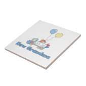 Nieuwe Oma Truck Het is een Jongen Cadeaus Tegeltje (Zijkant)