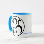 Nieuwe Onmiddellijke Logo Mok (Voorkant links)