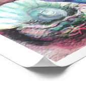 "Nieuwe ontdekkingen" Zeemeermin Poster (Hoek)