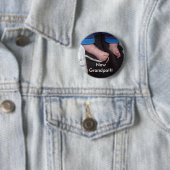 Nieuwe opa!! pincode ronde button 5,7 cm (In situ)
