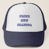 Nieuwe opa-universitaire tekentshirts op papier trucker pet (Voorkant)