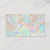 nieuwe optionele kaart met korting visitekaartje (Achterkant)