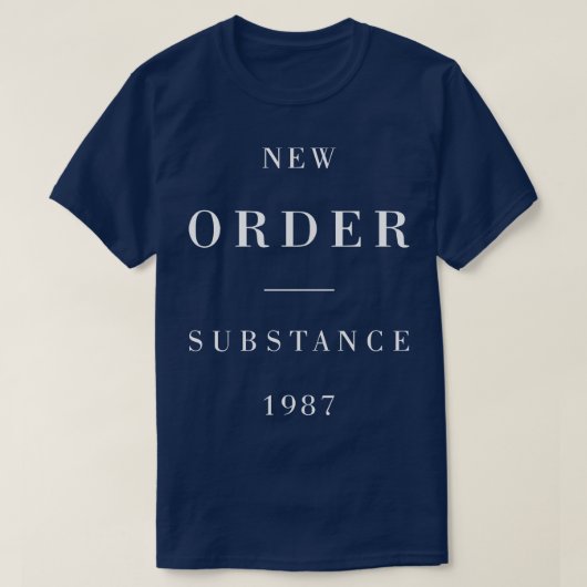Nieuwe Orde Substantie TShirt (Design voorkant)