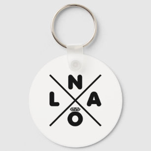 Nieuwe Orlean Huwelijk Nola Vrijgezellenfeest Brui Sleutelhanger