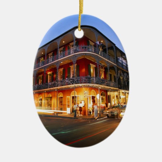 NIEUWE ORLEANEN KERAMISCH ORNAMENT (Voorkant)