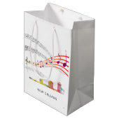 NIEUWE ORLEANEN, LOUISIANA SKYLINE WB1 - MEDIUM CADEAUZAKJE (Voorkant Gekanteld)