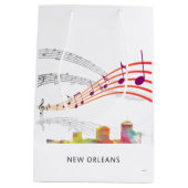 NIEUWE ORLEANEN, LOUISIANA SKYLINE WB1 - MEDIUM CADEAUZAKJE (Achterkant)
