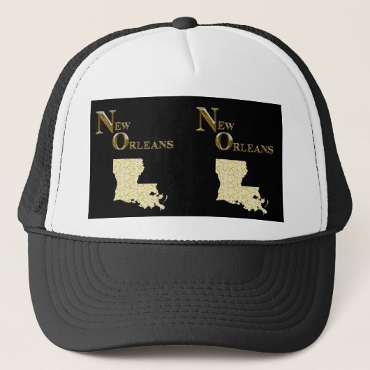 NIEUWE ORLEANEN TRUCKER PET (Voorkant)
