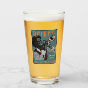 Nieuwe Orleans aangepaste tekst voor muziek Glas
