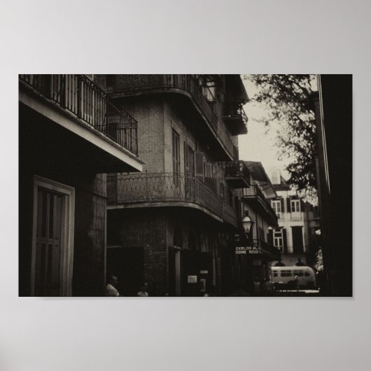 Nieuwe orleans die halverwege de eeuw geïnspireerd poster (Voorkant)