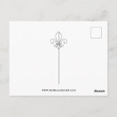 Nieuwe orleans Drink op vuilnis kan Briefkaart (Achterkant)