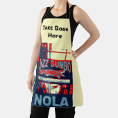 Nieuwe Orleans Groepen, voeg tekst, Schort toe (Insitu)