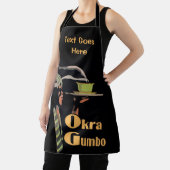 Nieuwe Orleans Groepen, voeg tekst, Schort toe (Insitu)