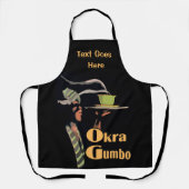 Nieuwe Orleans Groepen, voeg tekst, Schort toe (Voorkant)