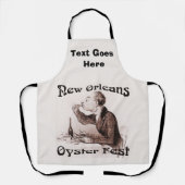 Nieuwe Orleans Groepen, voeg tekst, Schort toe (Voorkant)