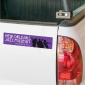 Nieuwe Orleans Jazz Museum bumper sticker (Op Truck)